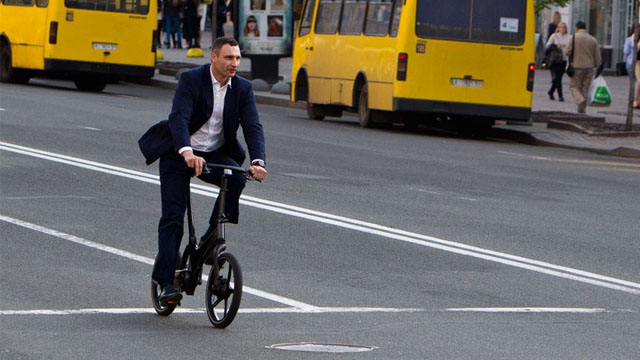 Виталий Кличко ишга велосипедда қатнамоқчи