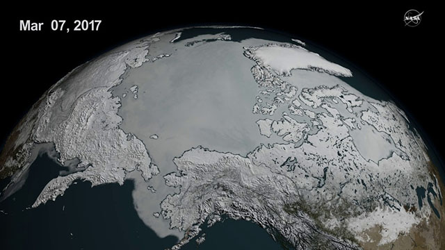 NASA: Арктика музликлари катта тезликда эриб битмоқда