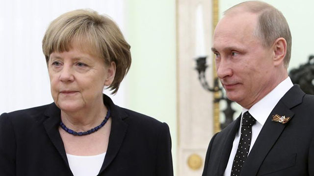 Меркель ва Путин Сурия ва Украина муҳокамаси бўйича учрашади