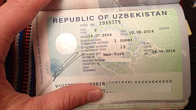 Ўзбекистонда йил бошидан 123 минг нафар хорижлик виза олишга муваффақ бўлди