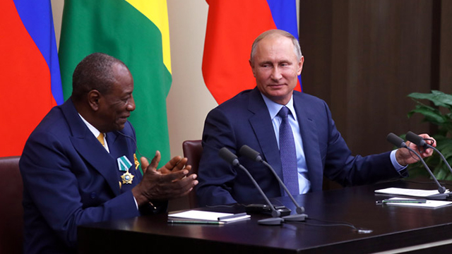 Орден олган Путин Африка давлатларининг 20 млрд қарзидан кечди