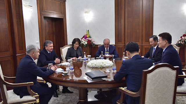 Мирзиёев Корея Республикаси делегациясини қабул қилди