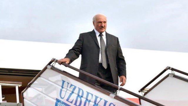 Александр Лукашенко Тошкентга келди
