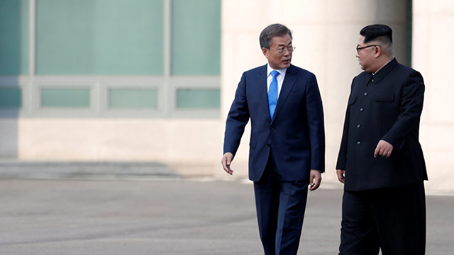 Жанубий Корея президенти КХДРга борди