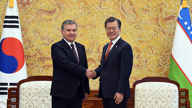Жанубий Корея Президенти Ўзбекистонга келади