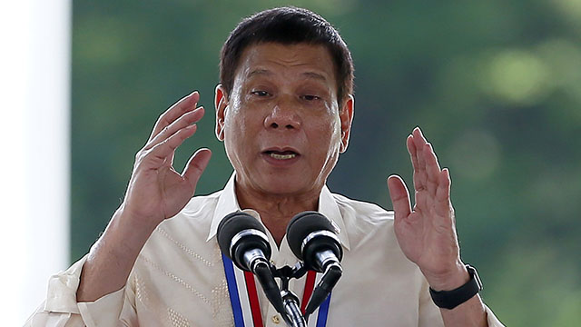 Филиппин президенти одам ўлдирганини тан олди