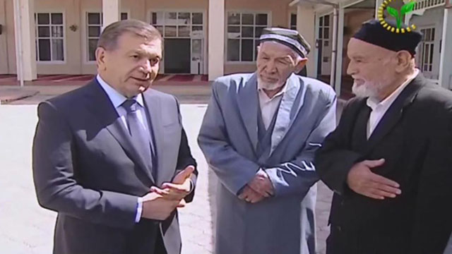 Президентнинг Олмазорга ташрифидан батафсил видеорепортаж