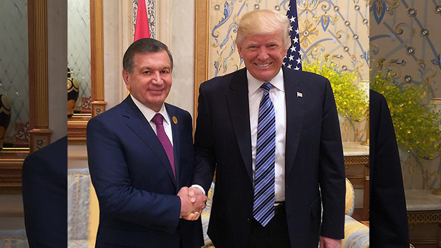 Дональд Трамп Шавкат Мирзиёевга табрик йўллади Дональд Трамп Шавкат Мирзиёевга табрик йўллади