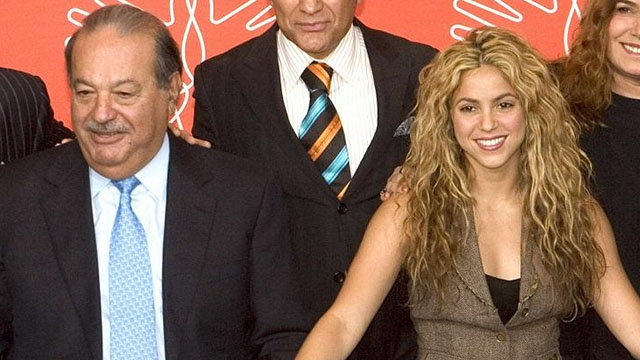Миллиардер Карлос Слим ва қўшиқчи Шакира — уларни нима боғлаб туради?