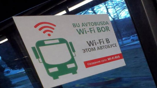 Тошкент автобусларидаги Wi-Fi фақат Tas-ix тизимида ишлайди