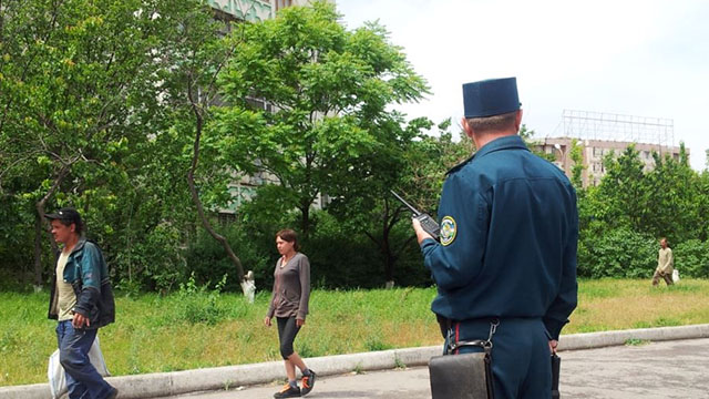 Пойтахтда ички ишлар ходими калтакланди