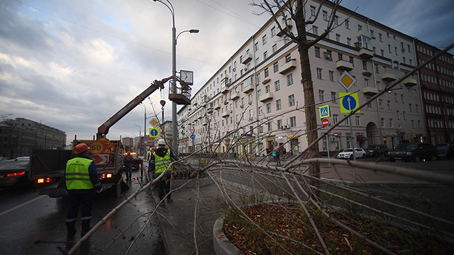 Москвада кучли довул: Қурбонлар бор