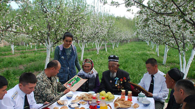 19 фарзандни вояга етказган бахмаллик уруш қатнашчиси хотиралари