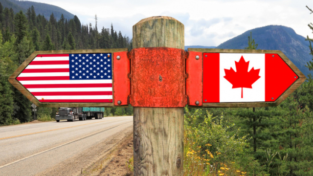 Нима учун АҚШ ҳамда Канада чегаралари текис?