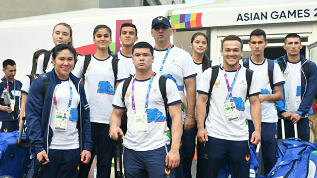 Asian Games. Cтартга бир кун қолганда, ўзбекистонлик спортчилар Индонезияга етиб келди