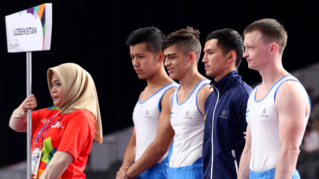Asian Games. Мусобақанинг иккинчи кунида Ўзбекистон 10-ўринни банд этди, олтинлар керак! Asian Games. Мусобақанинг иккинчи кунида Ўзбекистон 10-ўринни банд этди, олтинлар керак!