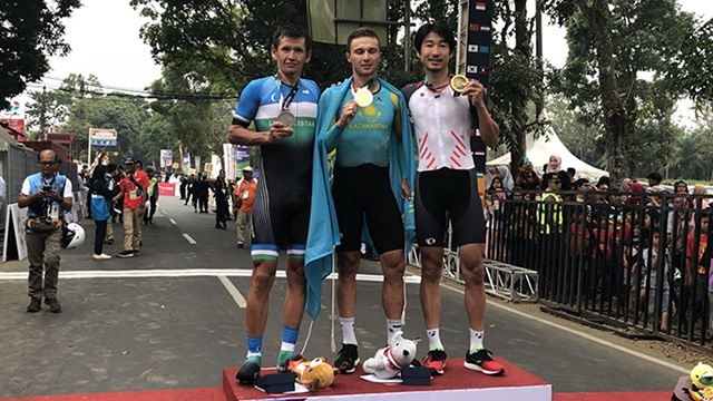 Велоспортчимиз Индонезияда кумуш медаль соҳиби бўлди