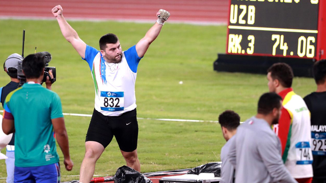 Asian Games. Ўзбекистонлик спортчилар натижаларидан онлайн репортаж якунланди Asian Games. Ўзбекистонлик спортчилар натижаларидан онлайн репортаж якунланди